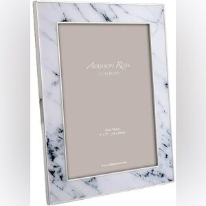 Addison Ross Elegant Silver and Marble Frame